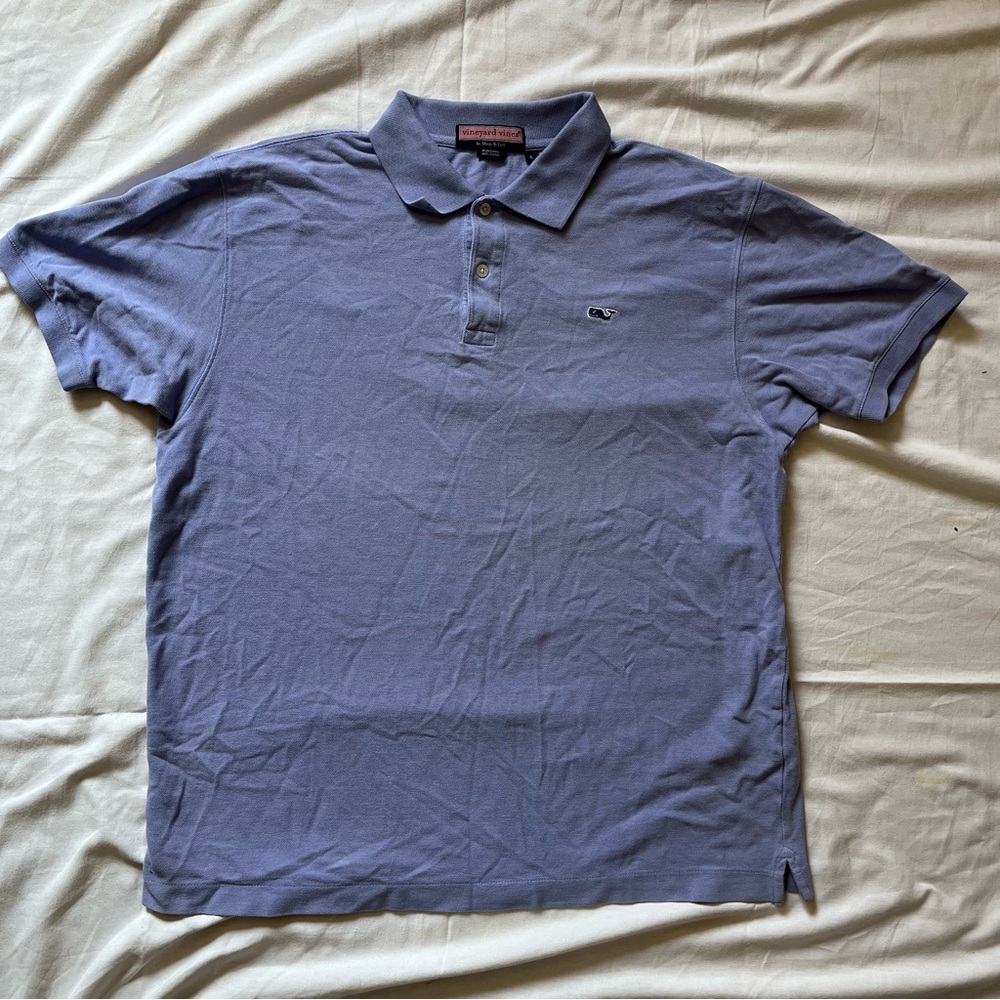 Vineyard Vines Light Purple Polo Shirt